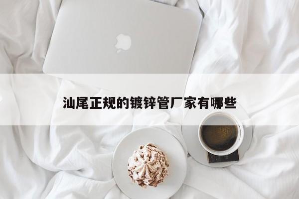 汕尾正规的镀锌管厂家有哪些